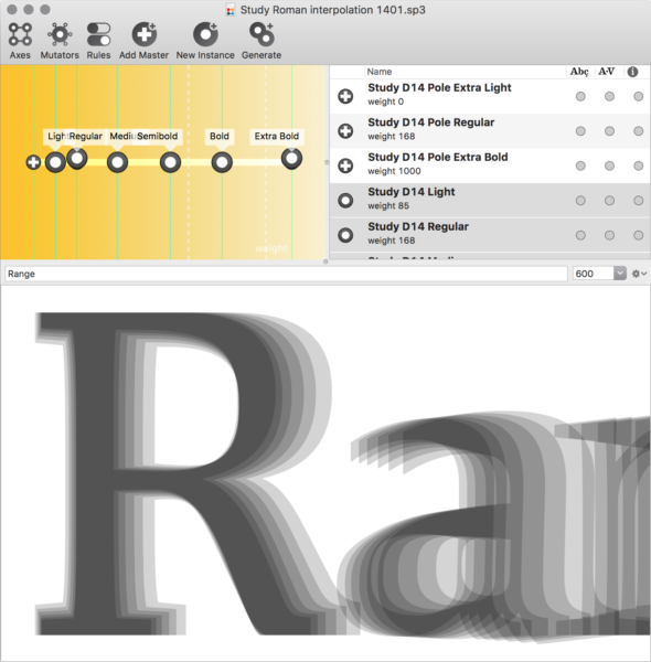 font design Ragan-Study-interpolating-Superpolator-5