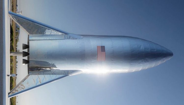 Elon Musk Tweets Prototype Of The Assembled Starship
