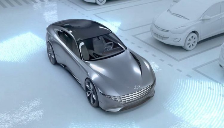 Hyundai and Kia unveil driverless car-charging and parking concept