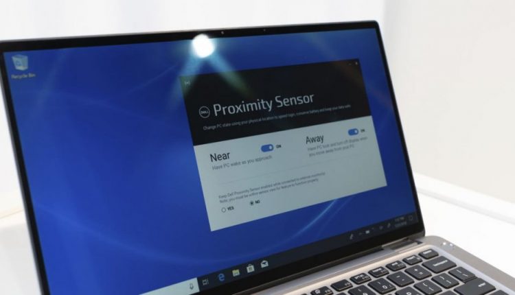 New Dell laptop can detect your presence
