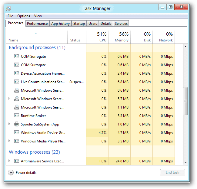 Using Task Manager Using Task Manager