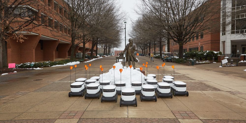 Starship, Sodexo Launch Food Delivery via Robots at George Mason University