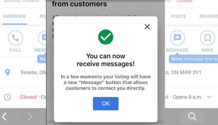 Google My Business messaging problems continue
