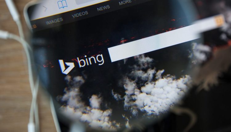 Bing showing a streamlined recipe carousel in search results