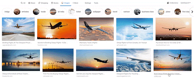 Google Image Search Tests Sticky Image Preview Box