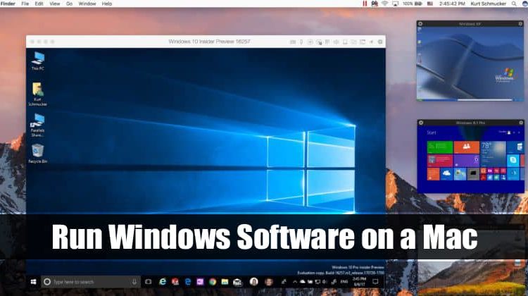4 Ways to Run Windows Software on a Mac