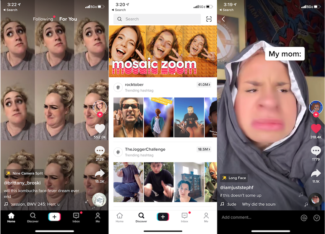 TikTok Screenshots