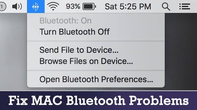 Top 4 Methods to Fix MAC Bluetooth Problems