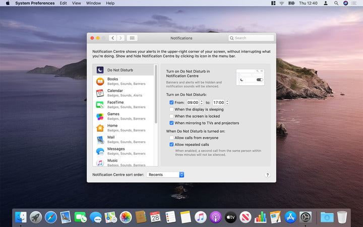 How to turn off notifications on your Mac