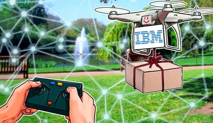 IBM Files A Blockchain Patent For Fighting Package Theft By Drone