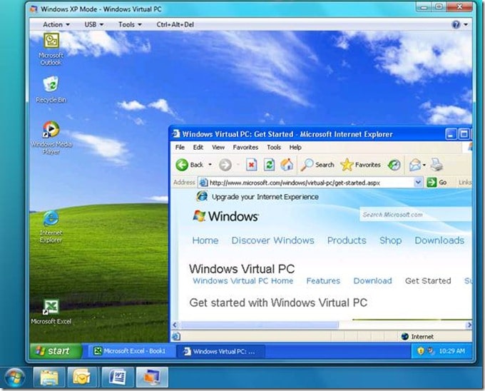 Using Virtual Machine