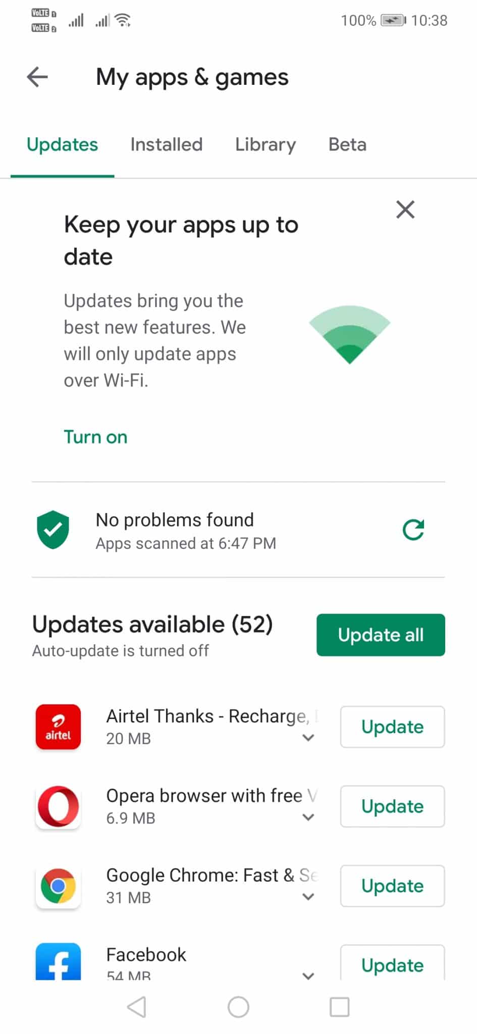 How to uninstall multiple apps on android using google play store