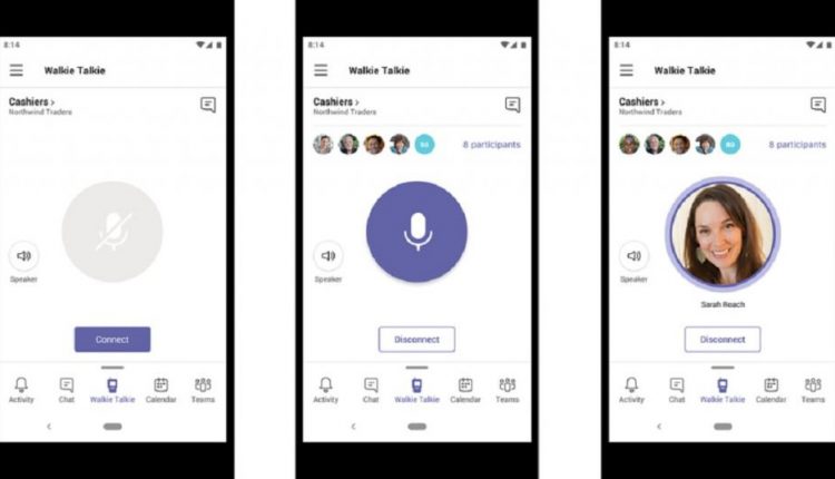 Microsoft Teams will soon add push-to-talk walkie-talkie feature to smartphones