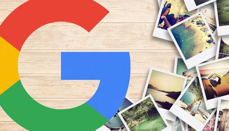 Google Images to replace dimensions overlay on image thumbnails