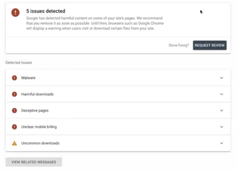 Using Google Search Console to Find & Fix Security Issues