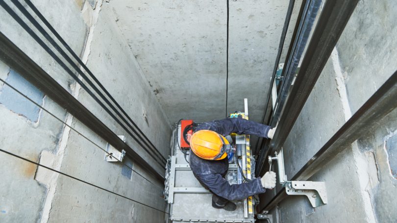 Elevator Installer Repairman Helmet