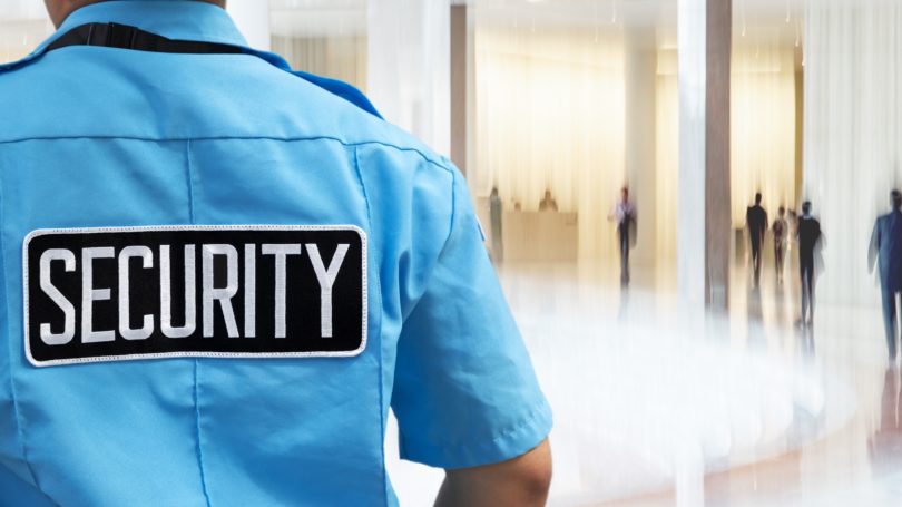 Security Guard Lobby Uniform Office