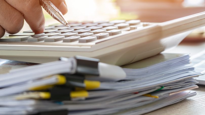 Insurance Claims Adjuster Financial Clerk Paperwork Calculator