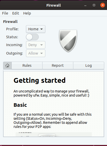 Gufw On Startup 1