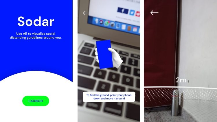 Social Distancing Made Easier with Google Sodar