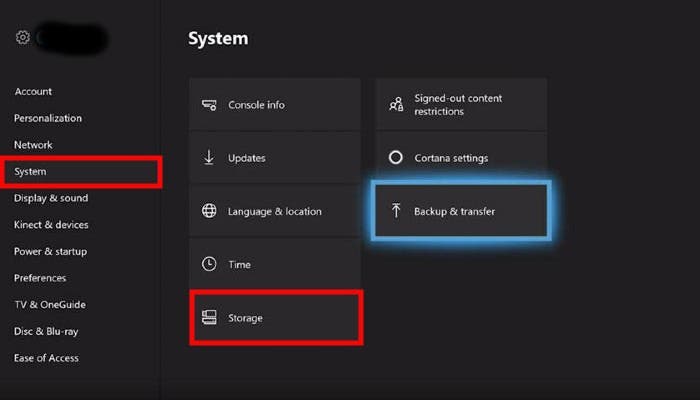Xbox Settings Xbox Settings