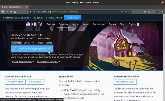 Install Latest Krita In Ubuntu Download Appimage Install Latest Krita In Ubuntu Download Appimage