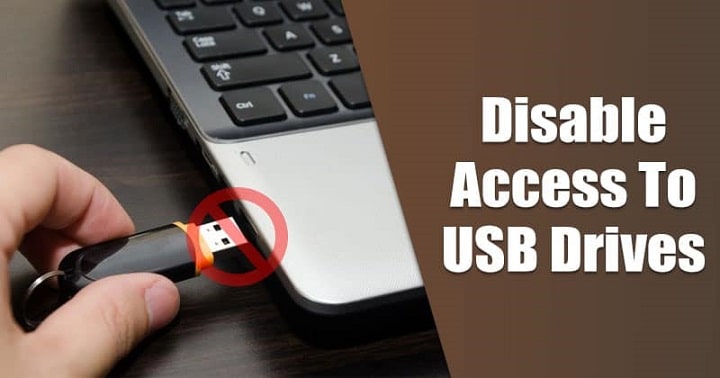 how to block usb storage in windows 10