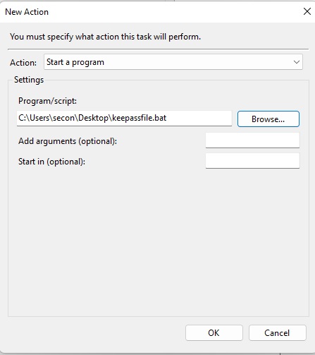 Add Portable Apps To Windows Startup Task Scheduler Create Actions