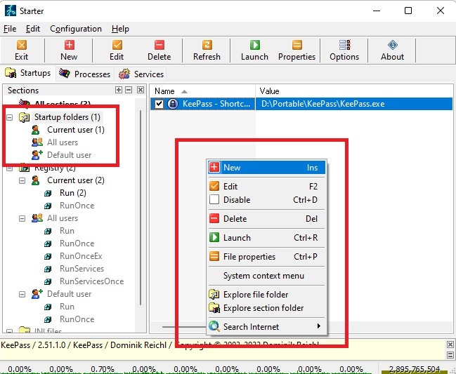 Add Portable Apps To Windows Startup Starter