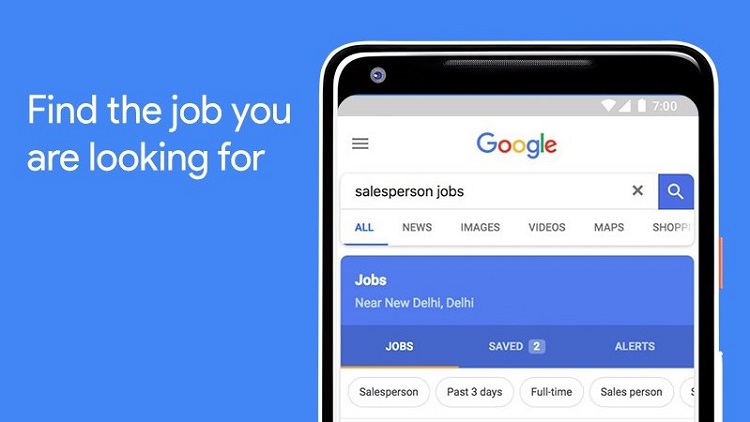 google job search south korea