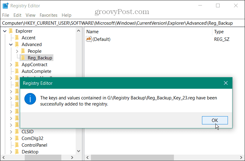 Windows Registry Keys